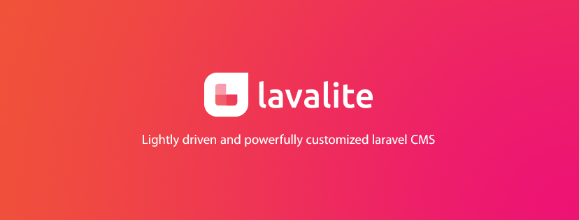 The Lavalite Content management system