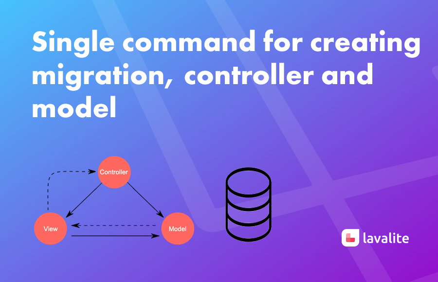 Single command for creating migration,controller and model