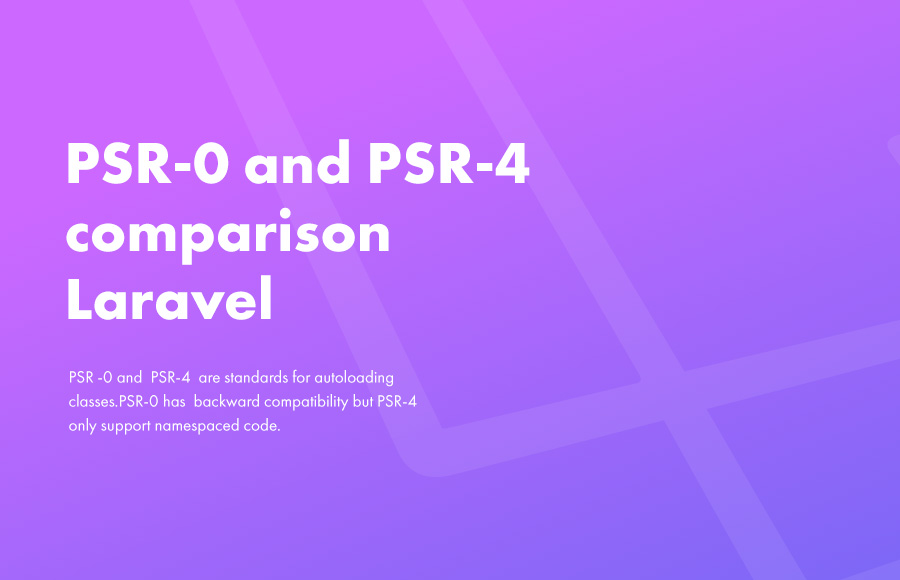 Comparison between PSR-0 and PSR-4 in Laravel