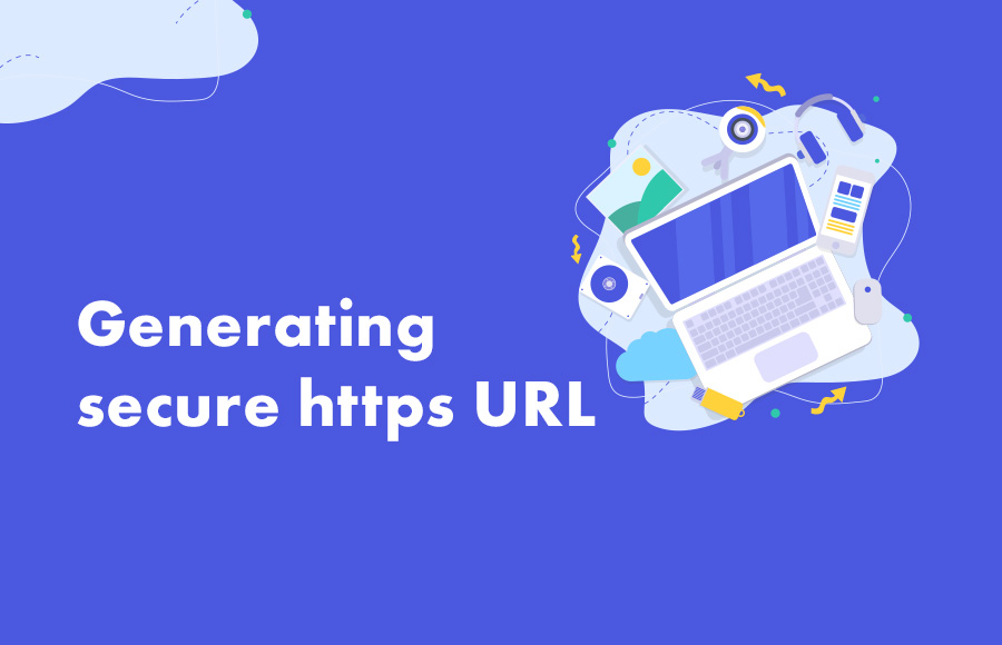 Generating secure https URL