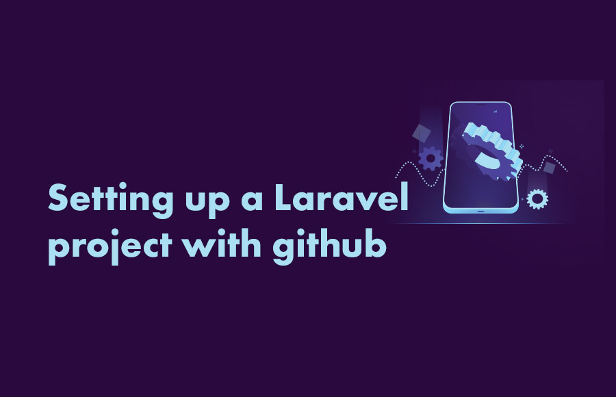 Setting up a Laravel project with github